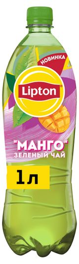 Изображение товара Чай зеленый Lipton Манго, 1 л
