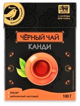 Изображение товара Чай черный АШАН Золотая птица Канди Шри-Ланка, 100 г