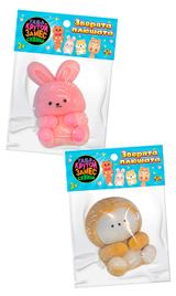 Изображение товара Игрушка жмяка-антистресс 1TOY таба сквиш Таба сквиш Зверята плюшата, 1 шт в ассортименте