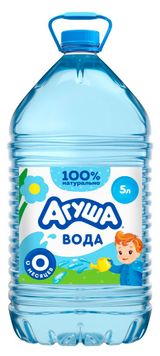 Изображение товара Вода питьевая детская «Агуша» для новорожденных, 5 л