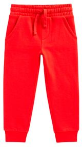 Изображение товара Брюки спортивные для девочки Mothercare с начесом красные, р.86-140