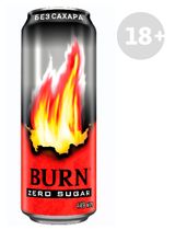 Изображение товара Напиток энергетический Burn Original Zero без сахара, 449 мл