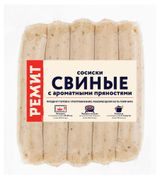 Изображение товара Сосиски «РЕМИТ» Свиные с ароматными пряностями, 260 г