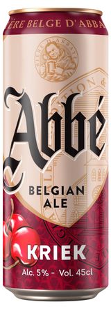 Изображение товара Напиток пивной Abbe Kriek фильтрованный 5%, 450 мл