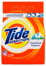 Изображение товара Стиральный порошок Tide Альпийская свежесть, 1,5 кг