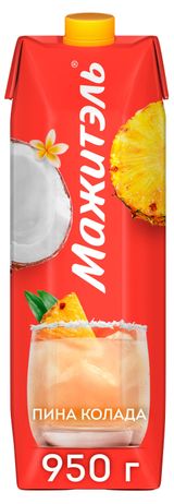 Изображение товара Напиток сывороточный «Мажитэль» Пина-колада стерилизованный 0,04%, 950 г