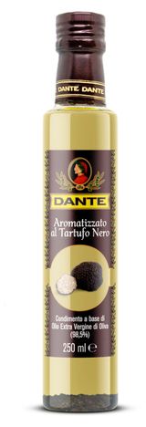 Изображение товара Масло оливковое Olio Dante Extra Virgin нерафинированное с черным трюфелем Италия, 250 мл