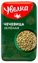 Изображение товара Чечевица зеленая «Увелка», 450 г