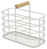 Изображение товара Органайзер для столовых приборов Actuel с ручкой белый, 19,2х9х16 см