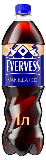 Изображение товара Напиток газированный Evervess Cola Vanilla Ice Кола со вкусом ванильного мороженого, 1 л