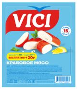 Изображение товара Крабовое мясо VICI охлажденное, 220 г