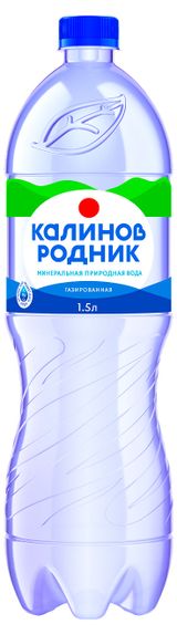 Изображение товара Вода «Калинов Родник» минеральная газированная, 1,5 л