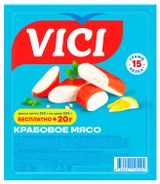 Изображение товара Крабовое мясо VICI охлажденное, 220 г
