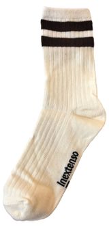 Изображение товара Носки женские InExtenso светло-бежевые с двумя полосками, р. 35/38 - 39/42