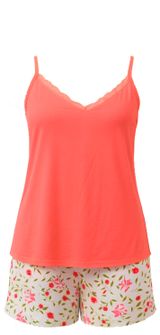 Изображение товара Пижама женская InExtenso с коротким рукавом розовая, р. S-XXL