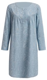 Изображение товара Сорочка женская InExtenso с длинным рукавом светло-голубая, р. S-XXL