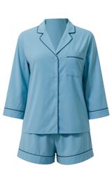 Изображение товара Пижама женская InExtenso с длинным рукавом синяя, р. S-XXL