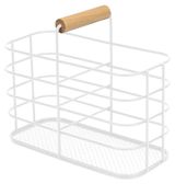 Изображение товара Органайзер для столовых приборов Actuel с ручкой белый, 19,2х9х16 см