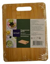 Изображение товара Доска разделочная Actuel бамбуковая, 30,5x23x0,6 см