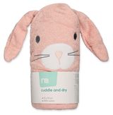 Изображение товара Полотенце детское Mothercare Зайчик с капюшоном розовый, 75х75 см