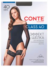 Изображение товара Чулки женские Class черные den 40, р. 3-4