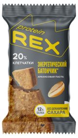 Изображение товара Батончик овсяный ProteinRex с арахисовой пастой и солью, 50 г