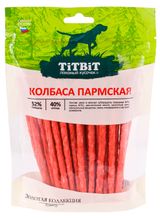 Изображение товара Лакомство для собак TITBIT Золотая коллекция Колбаса Пармская, 150 г