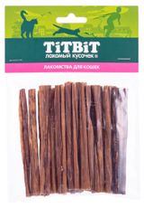 Изображение товара Лакомство для кошек TITBIT Кишки бараньи, 34 г