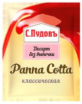 Изображение товара Смесь для приготовления «С.Пудовъ» Десерт без выпечки Панна Котта Классическая, 70 г