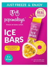 Изображение товара Фруктовый сорбет для заморозки Popsmalaya маракуйя ананас, 6х45 мл