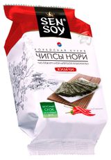 Изображение товара Чипсы нори Sen Soy Кимчи из обжаренной морской водоросли, 4,5 г