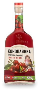 Изображение товара Настойка сладкая «Коноплянка» вишня Беларусь, 0,5 л