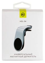 Изображение товара Держатель автомобильный для смартфона Red Line HOL-04 магнитный серебристый