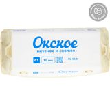 Изображение товара Яйцо куриное «Окское» С1 белое столовое, 10 шт