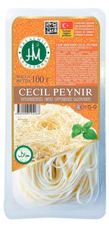 Изображение товара Сыр рассольный мягкий Чечил «Халалмилк» Cecil Peynir Турецкий сыр халяль 45% БЗМЖ, 100 г