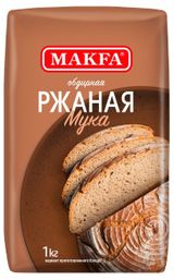 Изображение товара Мука ржаная Makfa обдирная, 1 кг