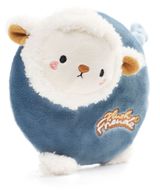 Изображение товара Игрушка для собак GIGWI Овечка с пищалкой, 12,5х12,5х7,5 см