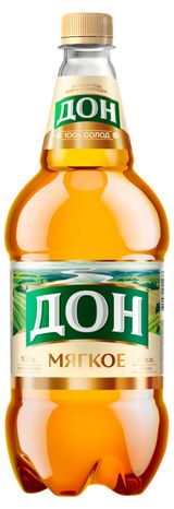Изображение товара Пиво светлое «Дон» мягкое 4,1%, 0,95 л