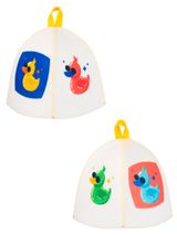 Изображение товара Шапка банная «ГлавБаня» Уточка, 1 шт в ассортименте