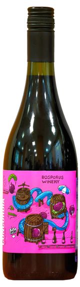 Изображение товара Вино Bosporus Winery Concordia красное полусладкое Россия, 0, 75 л