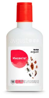 Изображение товара Средство от летающих и ползающих насекомых Avgust Инсекта, 100 мл