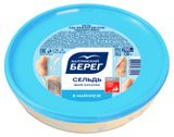 Изображение товара Сельдь слабосоленая «Балтийский Берег» филе-кусочки в майонезе, 200 г