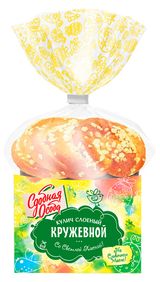 Изображение товара Кулич пасхальный «Сдобная Особа» Кекс Кружевной слоеный с изюмом, 250 г