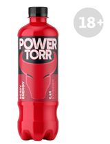 Изображение товара Тонизирующий напиток POWER TORR Red Ягодно-фруктовый микс газированный, 500 мл