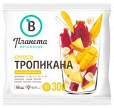 Изображение товара Фруктовая смесь «Планета Витаминов» Тропикана манго банан питахайя ананас замороженная, 300 г