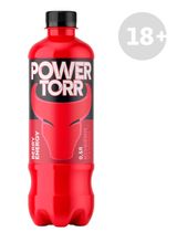Изображение товара Тонизирующий напиток POWER TORR Red Ягодно-фруктовый микс газированный, 500 мл