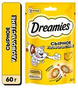 Изображение товара Лакомство для кошек Dreamies подушечки с сыром, 60 г