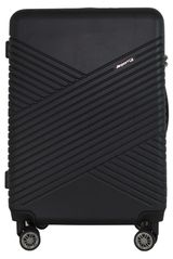 Изображение товара Чемодан жесткий Airport черный 8 колес, размер L