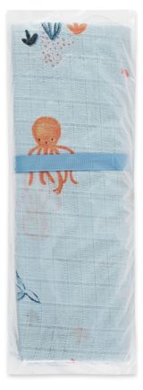 Изображение товара Одеяло муслиновое Mothercare Ты, я и море, 100х90 см