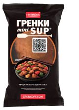 Изображение товара Гренки ржано-пшеничные «Гренковъ» mini-sup курица в кисло-сладком соусе, 50 г